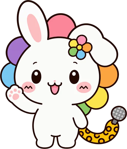 手を振るつつみっこちゃん